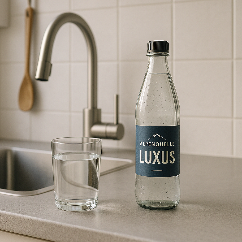 Wasser in Flaschen